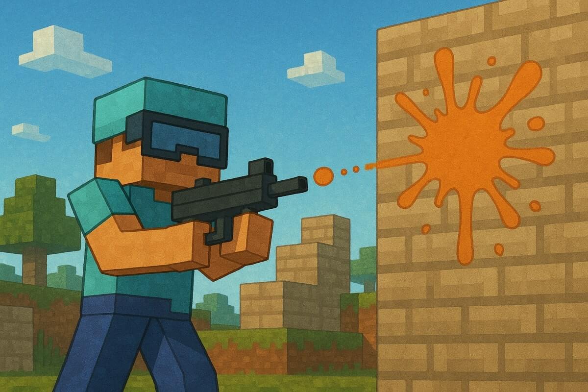 Minecraft Paintball